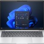 HP EliteBook 8 G1i AI Laptop, 14" WUXGA IPD Display, Intel Core Ultra 5 225U, 16GB RAM, 512GB SSD, Intel Graphics, English-Arabic Keyboard, Windows 11 Pro, Glacier Silver | D01XVET