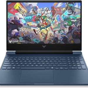 HP Victus 15-fa2087ne Gaming Laptop, 15.6" FHD IPS 144Hz Display, Intel Core 7 240H, 16GB RAM, 512GB SSD, GeForce RTX 5050 8GB GPU, English-Arabic Keyboard, No OS, Performance Blue | D15F1EA