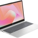 HP 15-FD2050WM Laptop, 15.6" FHD IPS Display, Intel Core Ultra 5 225U Processor, 8GB RAM, 512GB SSD, Intel Graphics, English Keyboard, Windows 11 Home, Silver | D4JK5UA#ABA