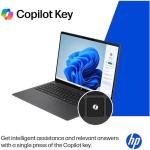 HP OmniBook 3 Laptop Next Gen AI, 16" 2K Touchscreen Display, Intel Core Ultra 5 225U, 8GB RAM, 512GB SSD, Intel Graphics, English Backlit Keyboard, Windows 11 Home, Mica Silver | D7NF1UA
