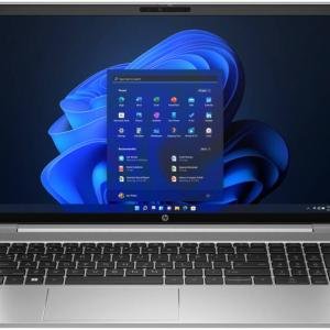 HP Probook 450 G10 Laptop, 15.6" FHD IPS Display, Intel Core i7-1355U Processor, 8GB RAM, 512GB SSD, NVIDIA GeForce RTX 2050, English Keyboard, No OS, Silver | 85D04EABH5