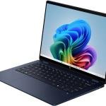 HP Omnibook X-Flip 14-FM0013DX Laptop, 14" 2K IPS LED Touch Display, Intel Core Ultra 5 226V Processor, 16GB RAM, 512GB SSD, Intel Arc 130V Graphics, ENG Keyboard, Win11, Atmospheric Blue | B5UJ1UA