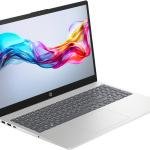 HP 15-fd0558nia Laptop, 15.6" Full HD Display, Intel Core i7-1355U Processor, 8GB RAM, 512GB SSD, Intel Iris X Graphics, No OS, English Keyboard, Natural Silver | BL8P8EABH5