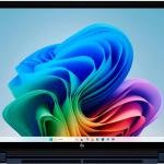 HP Omnibook X-Flip 14-FM0013DX Laptop, 14" 2K IPS LED Touch Display, Intel Core Ultra 5 226V Processor, 16GB RAM, 512GB SSD, Intel Arc 130V Graphics, ENG Keyboard, Win11, Atmospheric Blue | B5UJ1UA