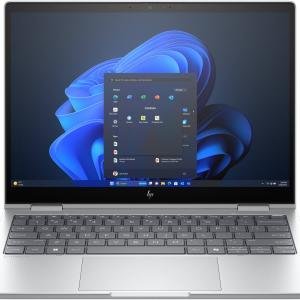 HP EliteBook 8 Flip G1i Laptop, 13.3" WUXGA IPS Touch Display, Intel Core Ultra 7 255U, 16GB RAM, 512GB SSD, Intel Graphics, English-Arabic Keyboard, Windows 11 Pro, Silver | AD4W7ET