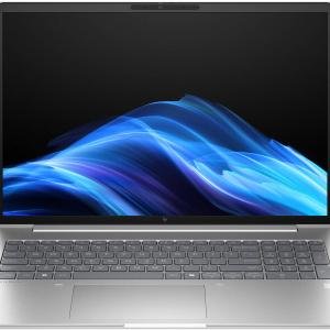 HP 16" EliteBook 6 G1i Notebook Laptop, 16" WUXGA Display, Intel Core Ultra 7 255U, 16GB RAM, 512GB SSD Integrated Intel Graphics, Eng US Keyboard, Windows 11 Pro, Silver | BD5L3UT#ABA