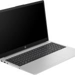 HP 250 G10 Laptop, 15.6" FHD Display, Intel Core i3-1315U, 8GB RAM, 512GB SSD, Intel UHD Graphics, English Keyboard, No OS, Natural Silver | 9G1W2ET#BH5