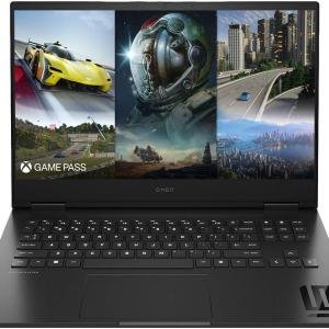 HP OMEN 16-wd0013dx Gaming Laptop, 16.1" FHD 144Hz IPS Display, Intel Core i5-13420H, 16GB RAM, 512GB SSD, NVIDIA GeForce RTX 4050 6GB GPU, Backlit ENG K/B, Win 11, Shadow Black | 7H1Z1UA#ABA