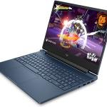 HP Victus 15-fa2087ne Gaming Laptop, 15.6" FHD IPS 144Hz Display, Intel Core 7 240H, 16GB RAM, 512GB SSD, GeForce RTX 5050 8GB GPU, English-Arabic Keyboard, No OS, Performance Blue | D15F1EA