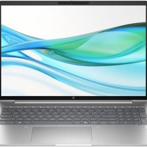 HP ProBook 460 G11 Laptop, 16" WUXGA IPS Display, Intel Core Ultra 7 155U, 8GB RAM, 512GB SSD, Intel Graphics, English Backlit Keyboard, No OS, Pike Silver Aluminum | B9ZF1ET