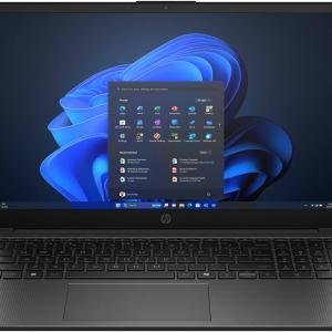 HP 250R G10 Laptop, 15.6" FHD SVA Display, Intel Core 3 100U, 8GB SSD, 512GB SSD, Intel Graphics, English Keyboard, No OS, Dark Ash Silver | B9YM7ET