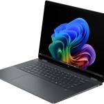 HP OmniBook X Flip 2-in-1 Copilot+ PC Laptop, 16" 2K FHD+ IPS Touch Display, Intel Core Ultra 7 256V, 16GB RAM, 1TB SSD, Intel Arc 140V GPU (8GB), English Keyboard, Win11, Eclipse Gray | 16-as0023dx