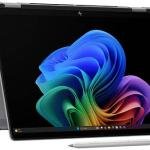 HP 14-fm000 OmniBook X Flip 2-in-1 Next Gen AI PC Laptop, 14" IPS Display, Intel Core Ultra 7 256V, 16GB RAM, 1TB SSD, Intel Arc 140V Graphics, With Pen, English K/B, Win11, Natural Silver | AK4Y9AV