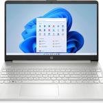 HP 15S-FQ2571SA Laptop, 15.6" Full HD Display, Intel Core i3-1115G4 Processor, 4GB RAM, 128GB SSD, Integrated Graphics, Windows 11 Home, Silver | 15S-FQ2571SA